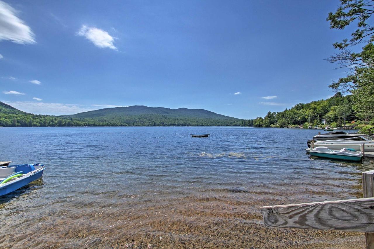 Lakefront Rumney Retreat With Shared Dock And Beach! Exteriör bild