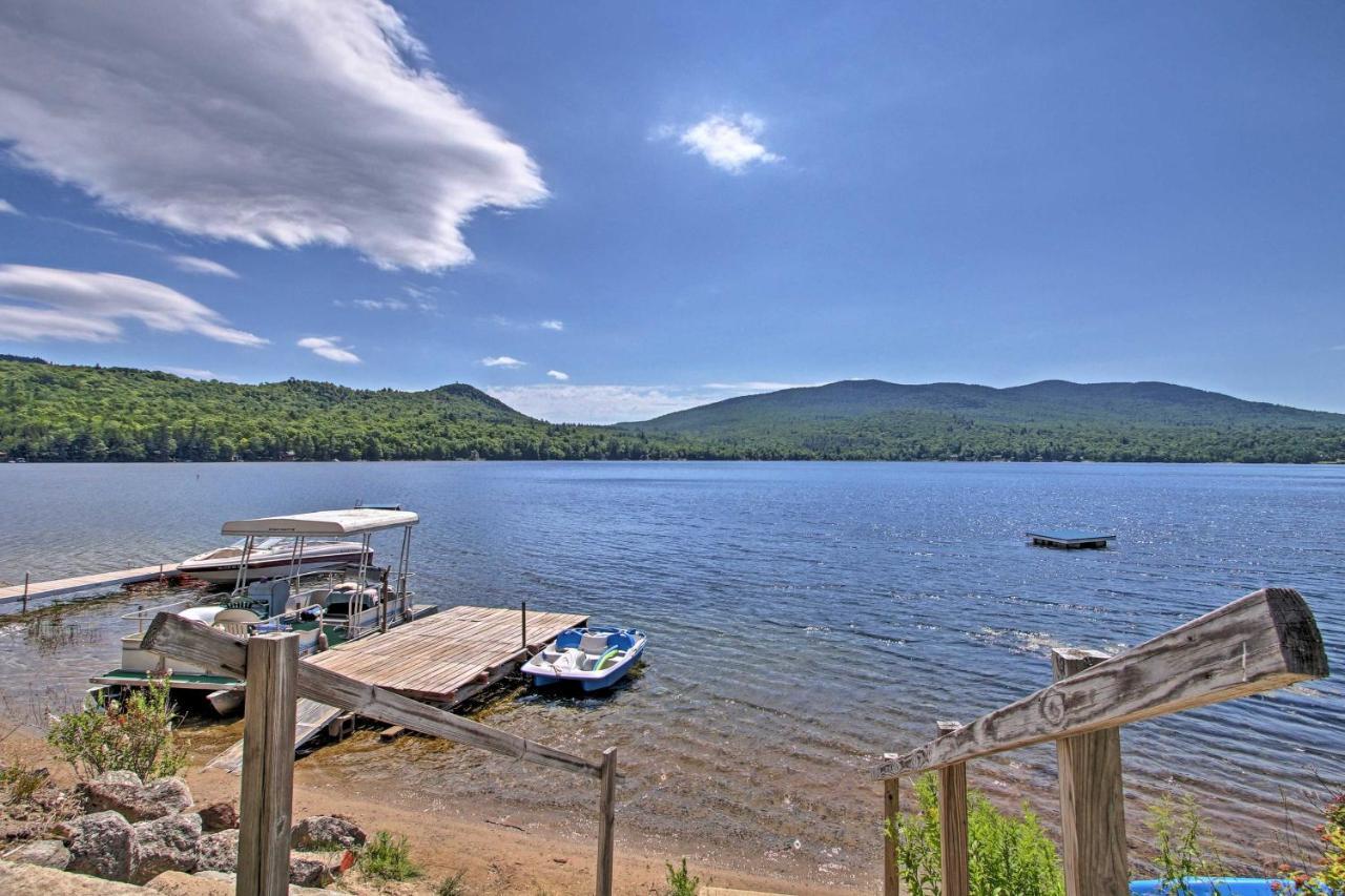 Lakefront Rumney Retreat With Shared Dock And Beach! Exteriör bild